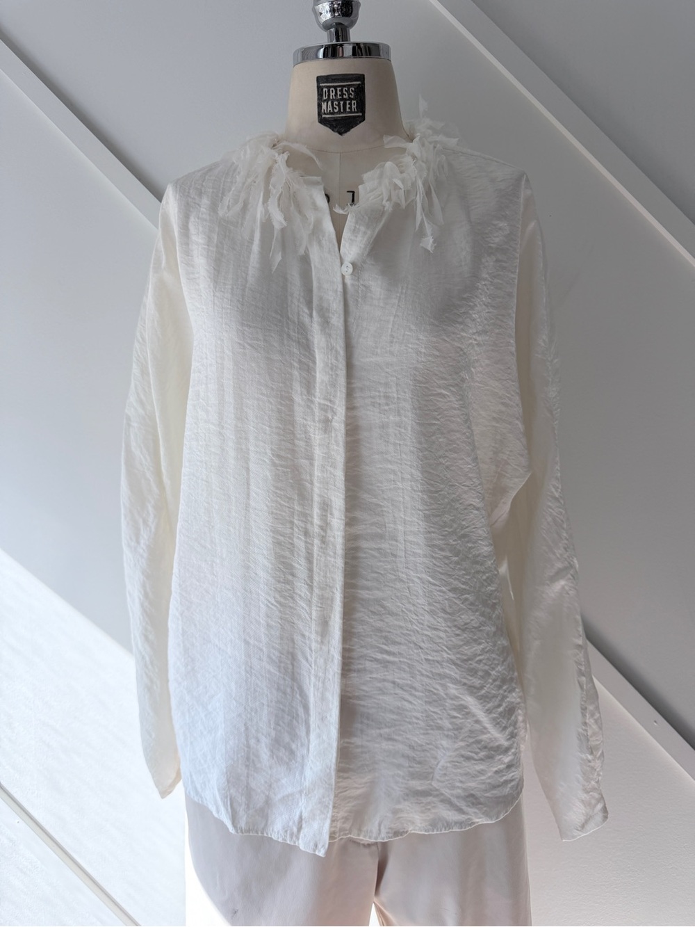 Fabiana Filippi Silk Blend Button Down Blouse 6 | Italian Luxury Textured
